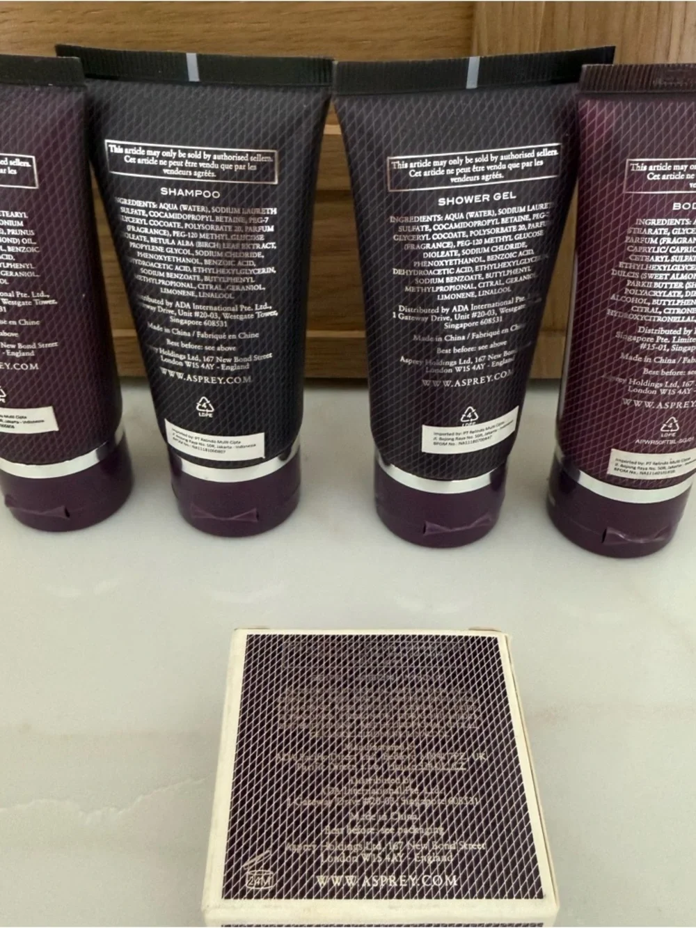 Asprey Purple Water Bath & Body Set in Deep Purple - Picture 4 of 4